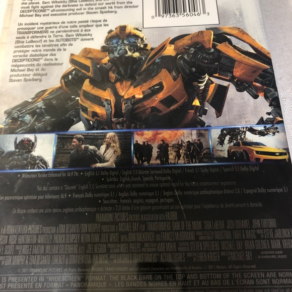 Transformers 3 DVD new 2011 - Picture 3 of 5